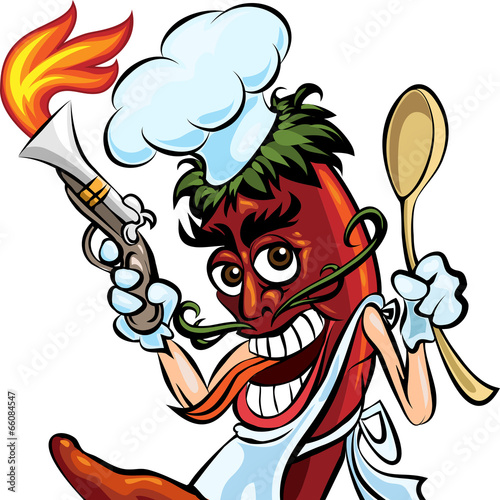 Cook the pepper
