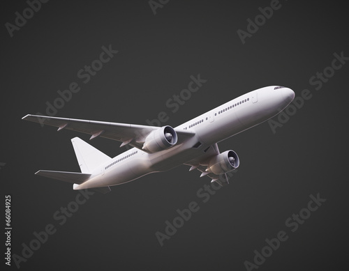 Wallpaper Mural render of  airplane Torontodigital.ca