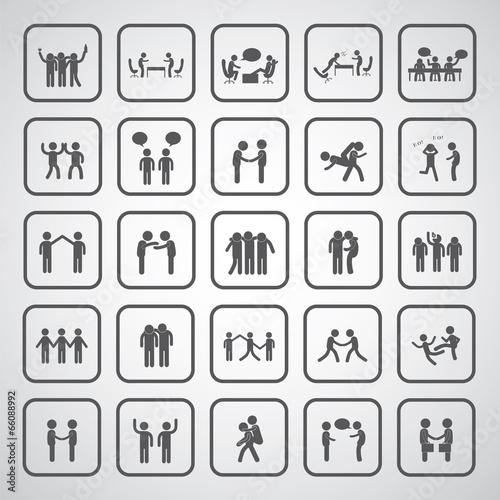 friendship symbol set