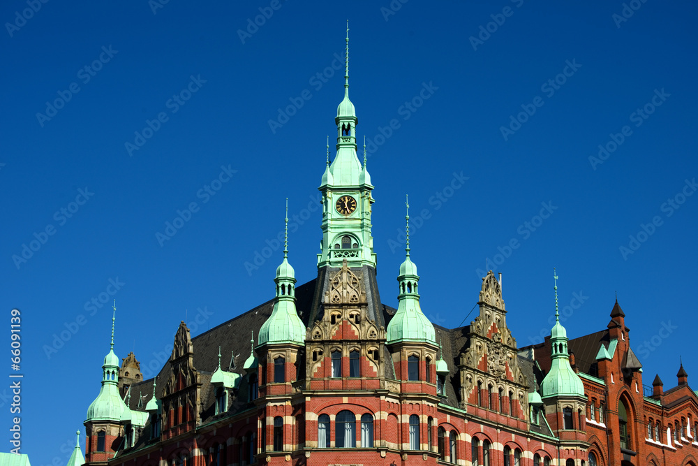 Fototapeta premium Speicherstadt - Hamburg