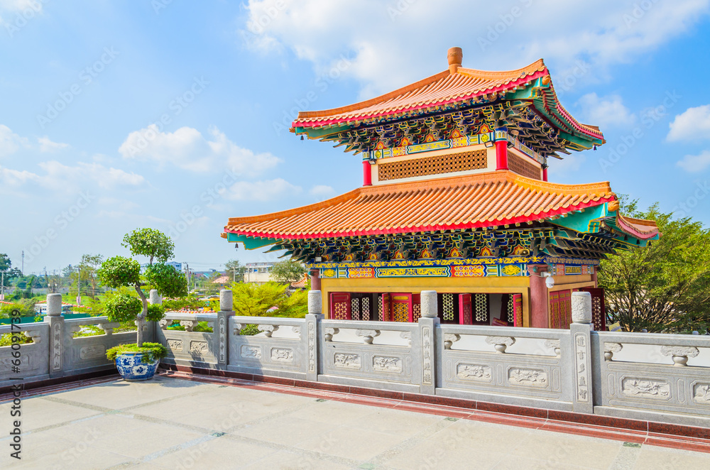 Chinese temple in Thailand