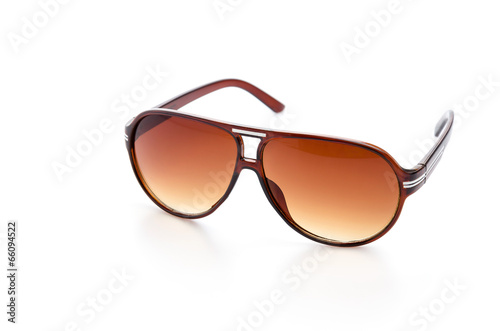 Sunglasses isolated white background