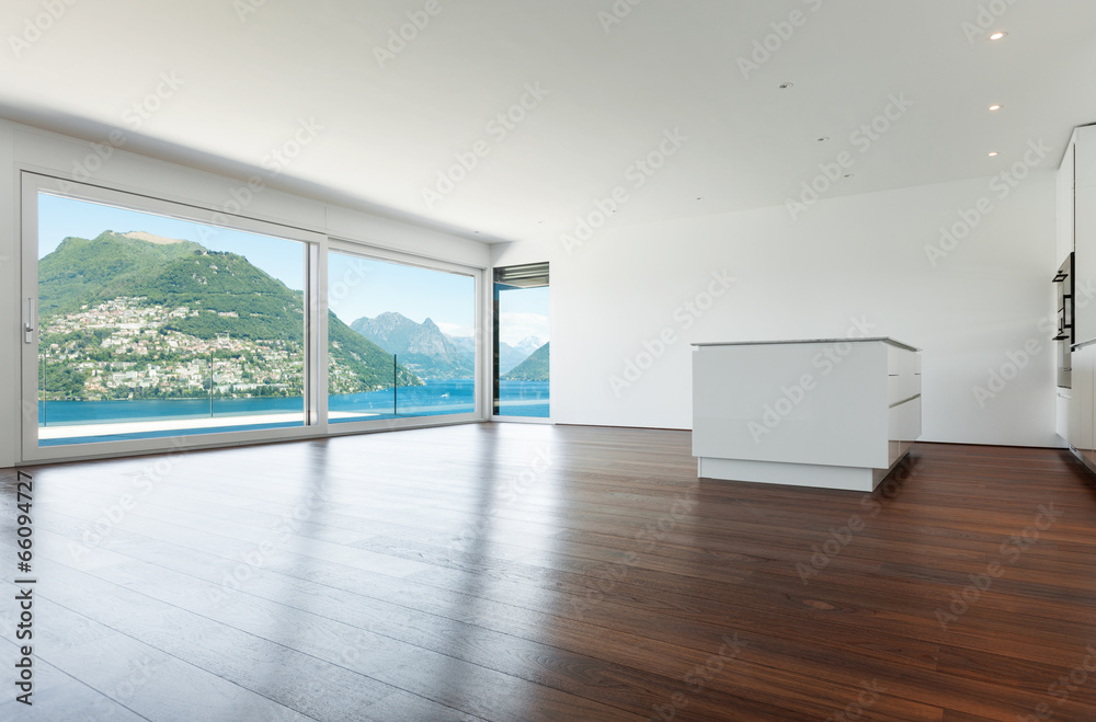 Obraz premium Beautiful modern house, kitchen