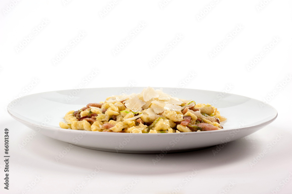 spatzle con verza e spec spatzle con verza e spec