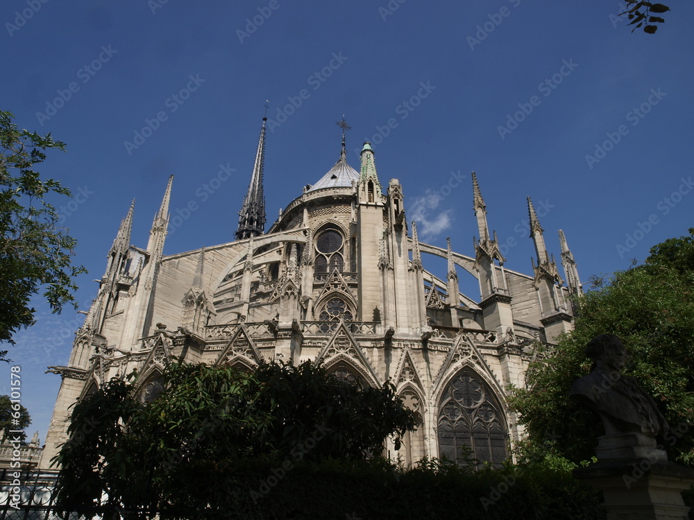 Obraz premium Catedral de Notre Dame en París