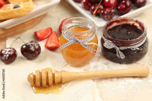 honey and jam