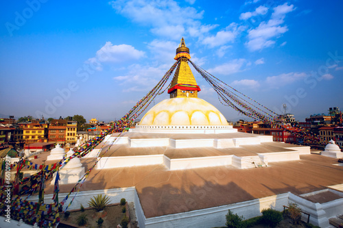 Boudhanath Stupa in Kathmandu, Nepal