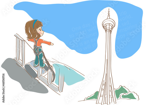 Illustration of World Travel