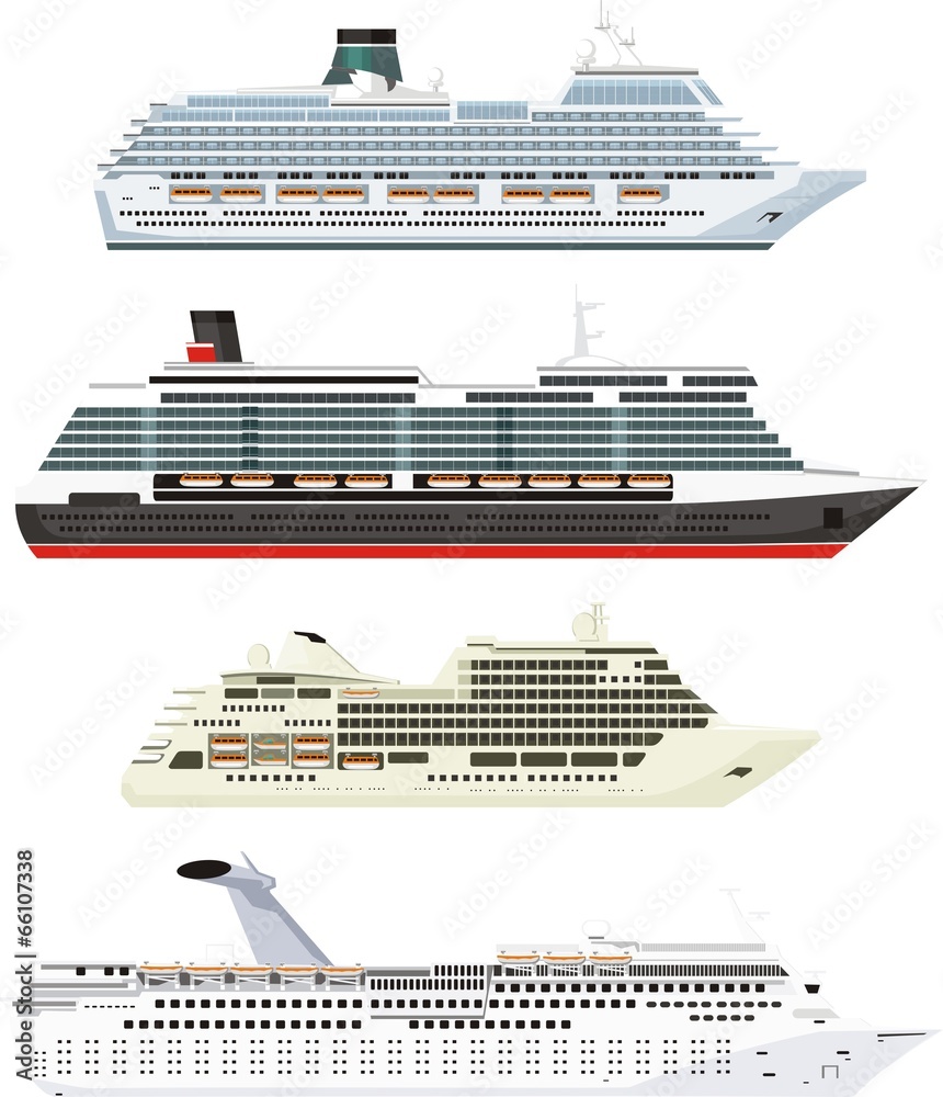 passenger ships set
