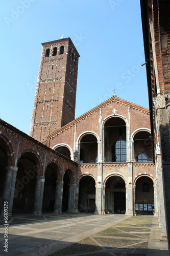 Saint Ambrose, Sant'Ambrogio Basilica, Milan, Italy