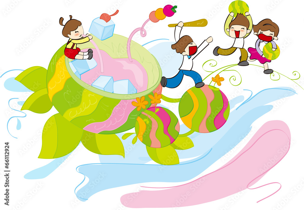 Obraz Illustration of Children's Day