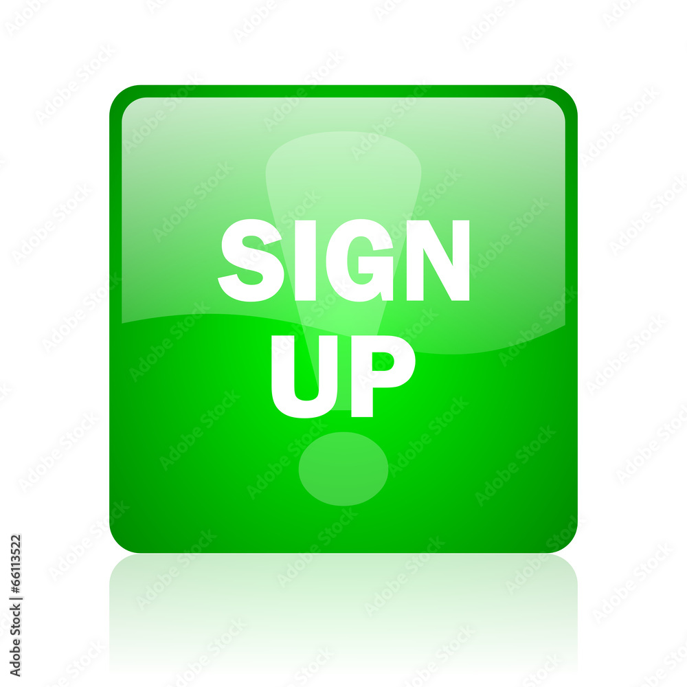 sign up computer icon on white background sign up computer icon on white background