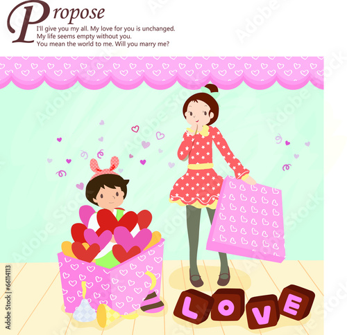 Illustration of propose