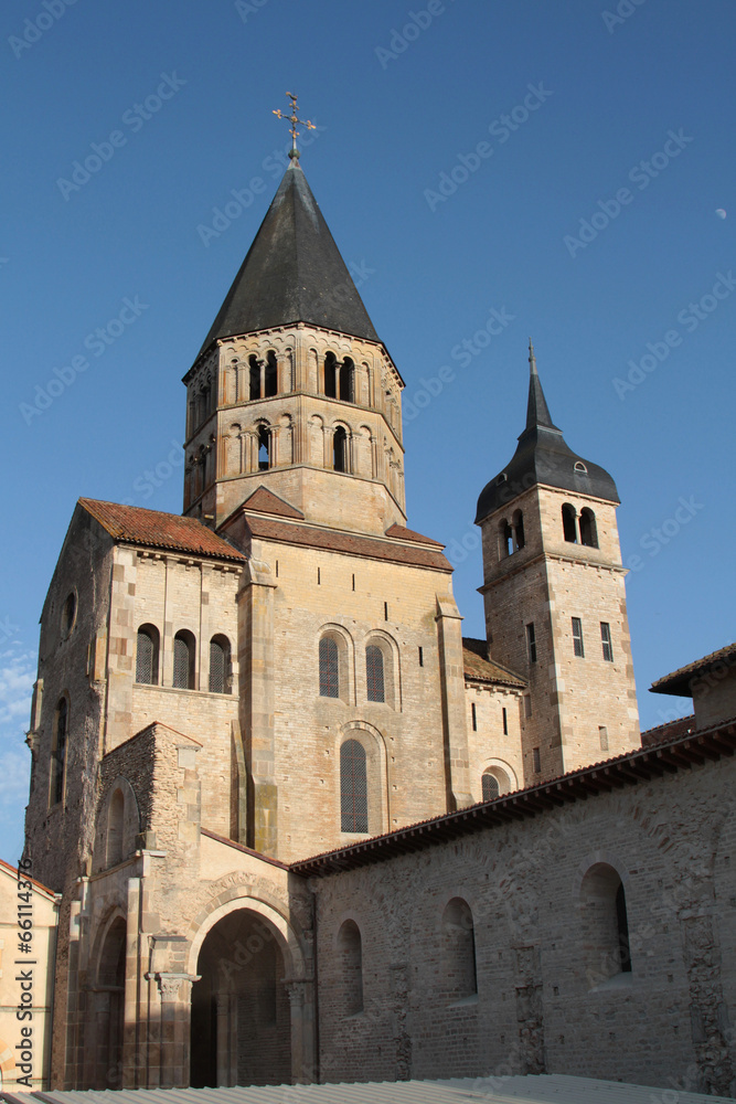 Clocher de l'Abbaye de Cluny