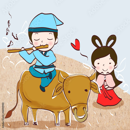 Illustration of Korean traditional holidays