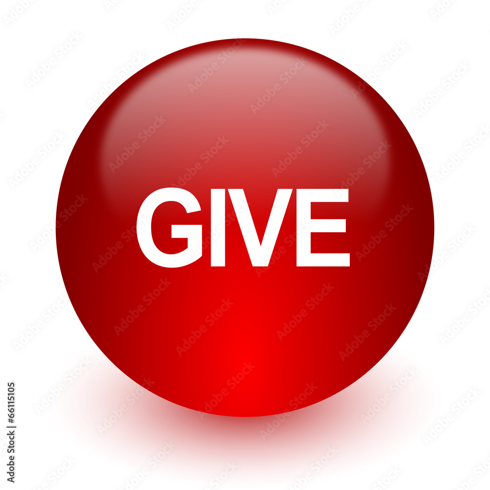 give red computer icon on white background give red computer icon on white background