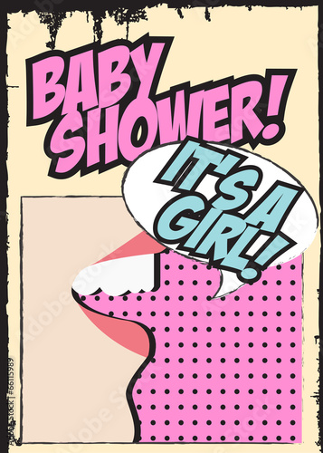 baby shower card
