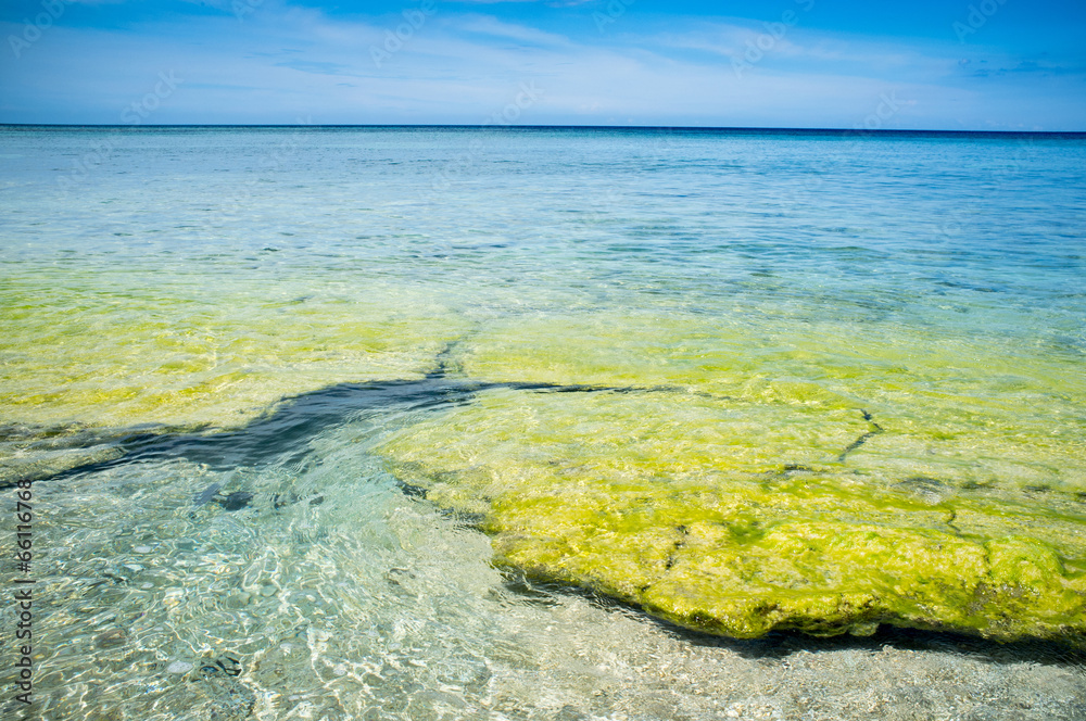 Obraz premium beautiful coastline on the island of Gili Meno, Lombok, Indonesi