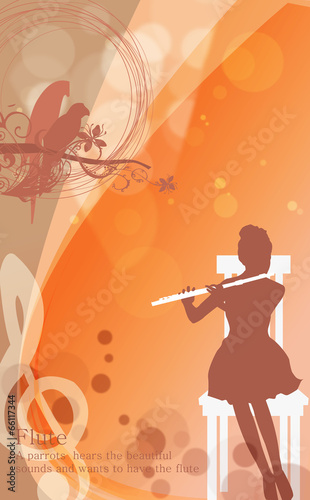Illustration of a musician