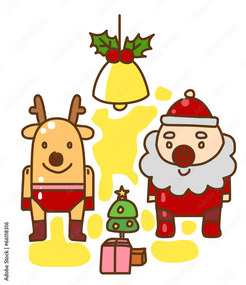Illustration of Christmas