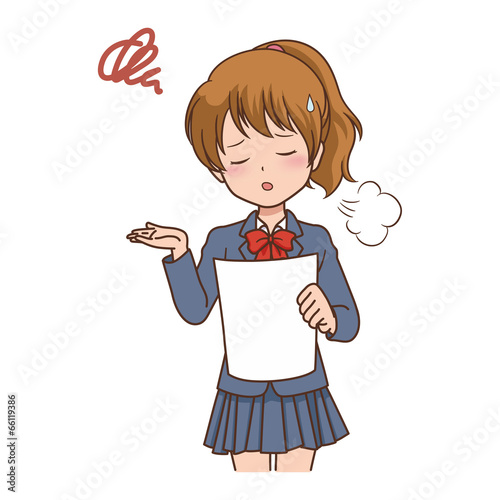女の子　テスト