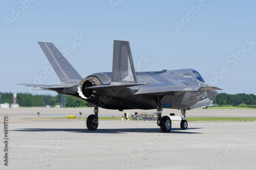 F-35 Lightning II Aircraft getting ready to take off
