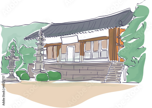 Illustration of national treasure