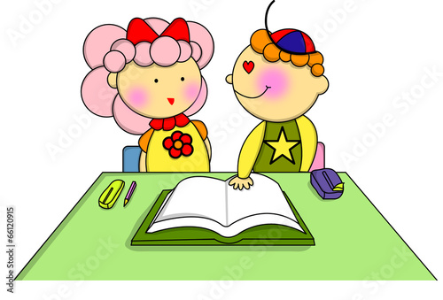 Illustration of new semester