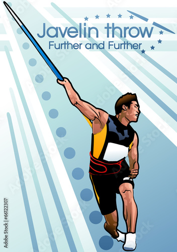 Illustration of the javelin