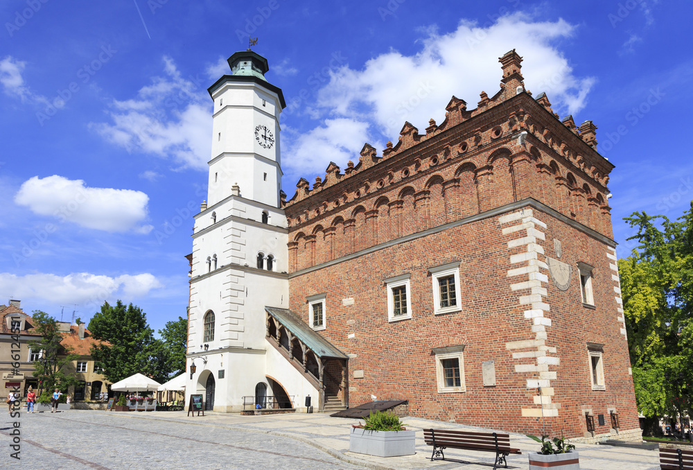 Town Hall in Sandomierz, Poland