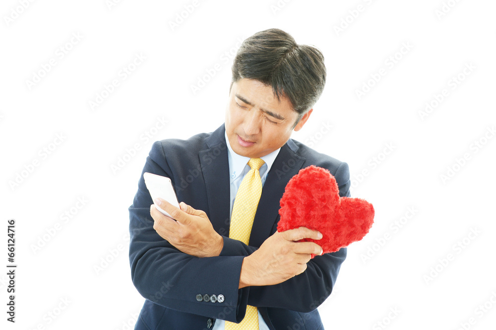 悲しむ男性 悲しむ男性