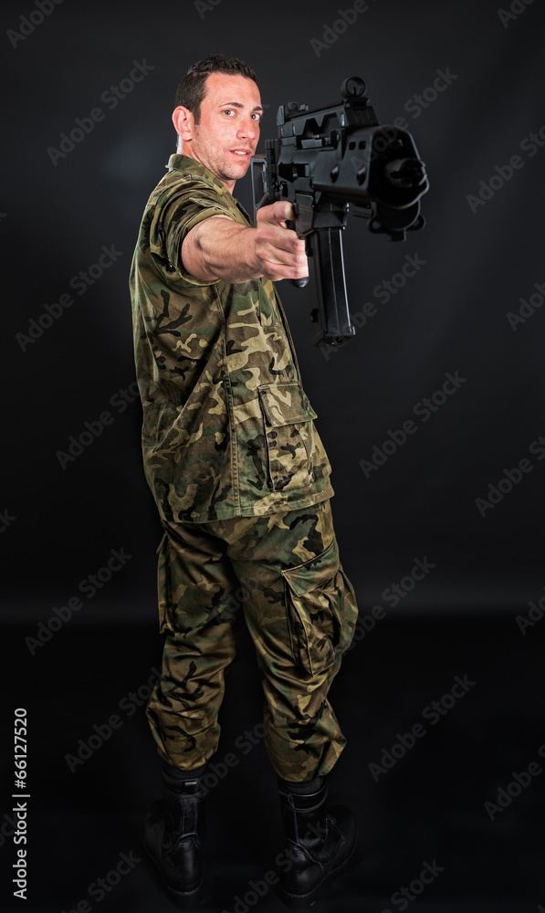 Fototapeta premium Spanish military