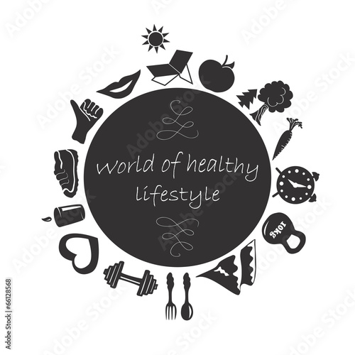 World of healthy lifestyle