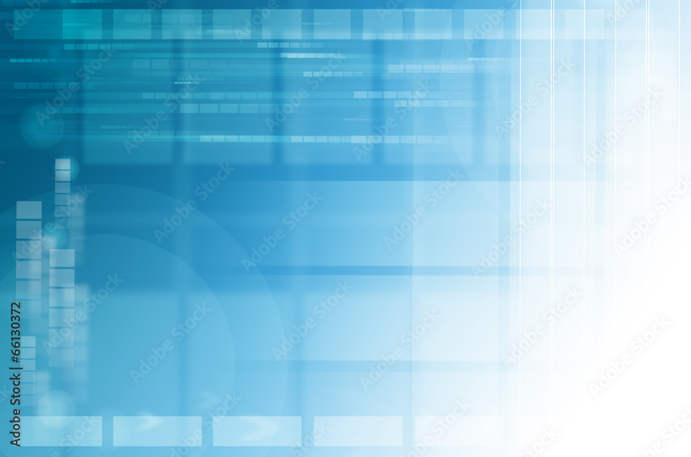 abstract blue hi-tech background