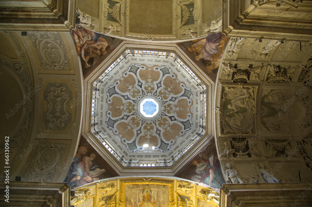Fototapeta premium Ceiling of a church