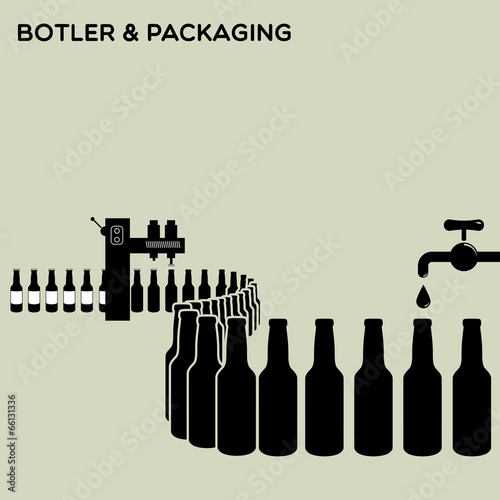 Brewery - botler & packaging photo