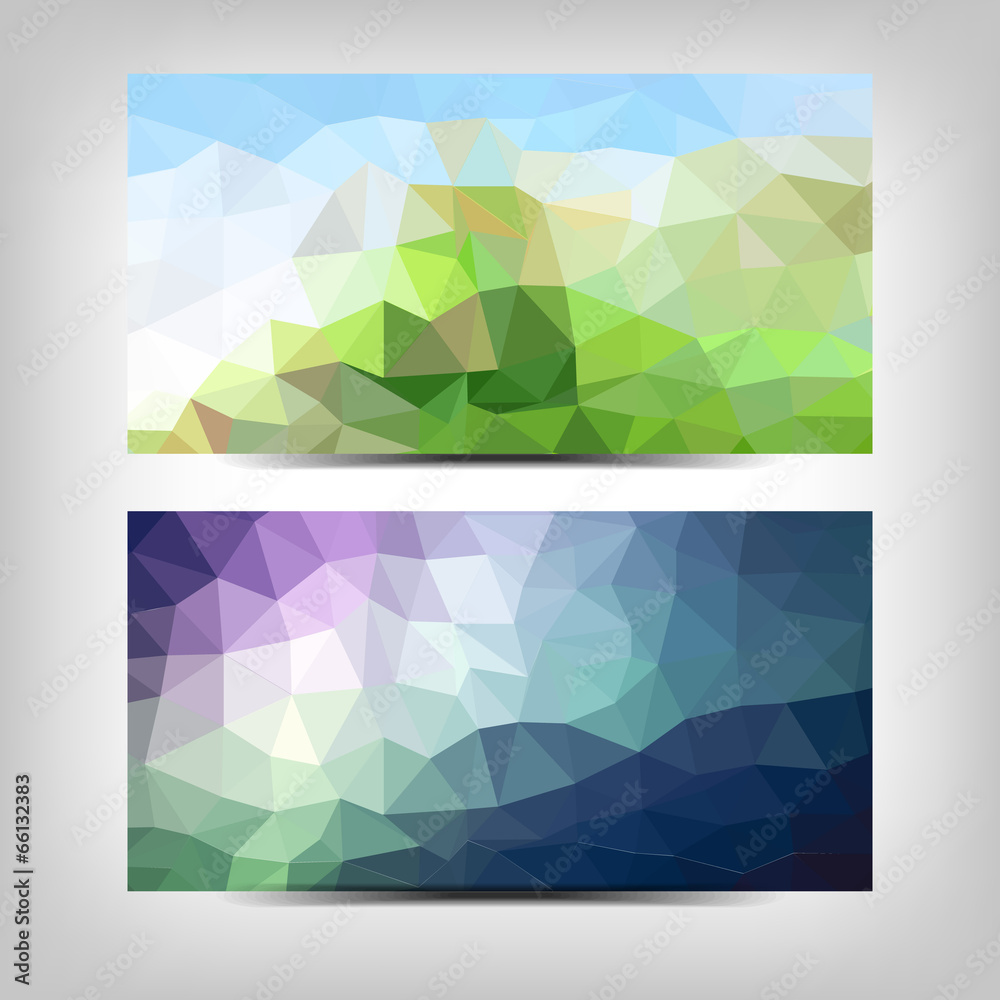 abstract vector banner