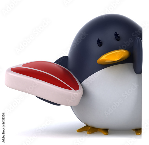 Canvas Print Penguin