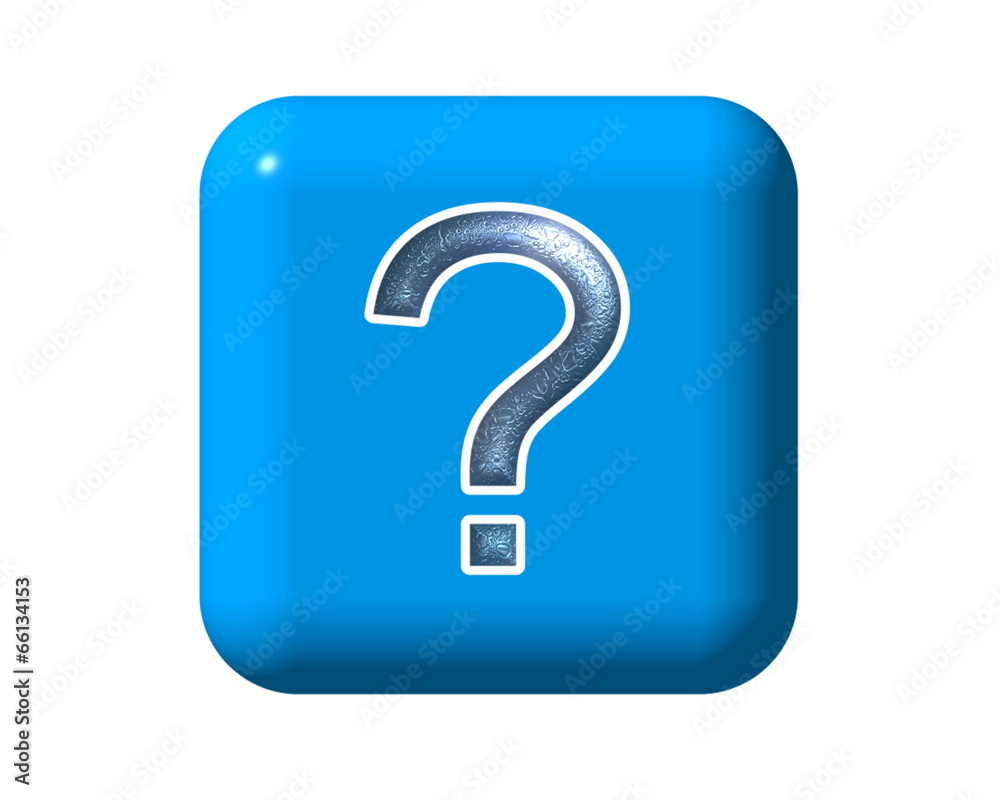 question mark blue question mark blue