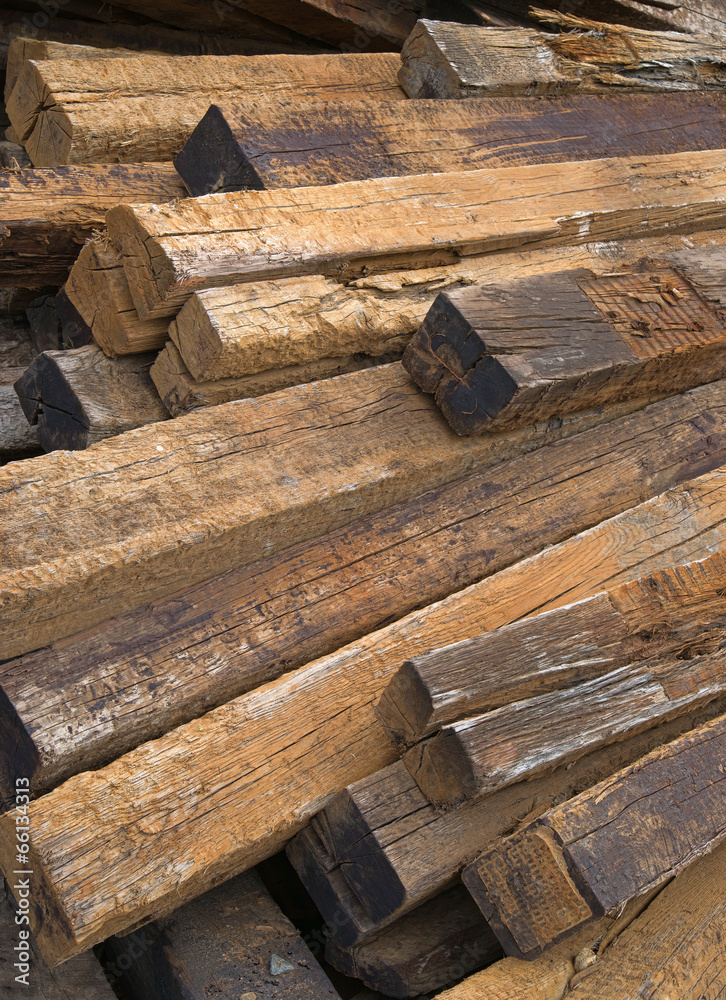 Used railroad ties Used railroad ties