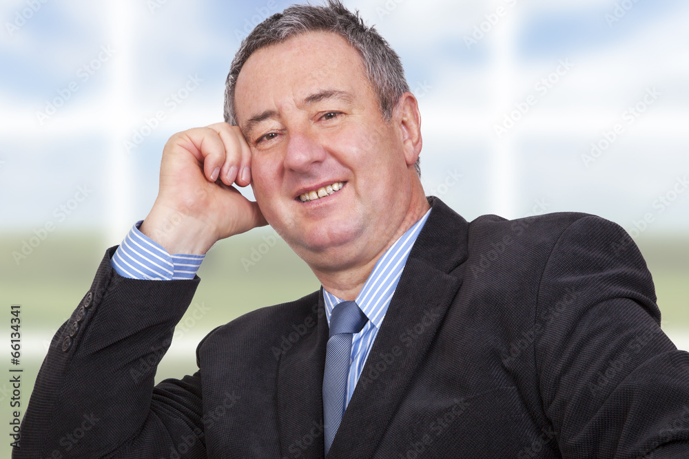 Portrait of a successful businessman Portrait of a successful businessman