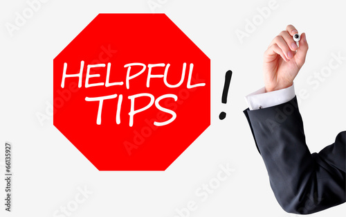 helpful tips or advices photo