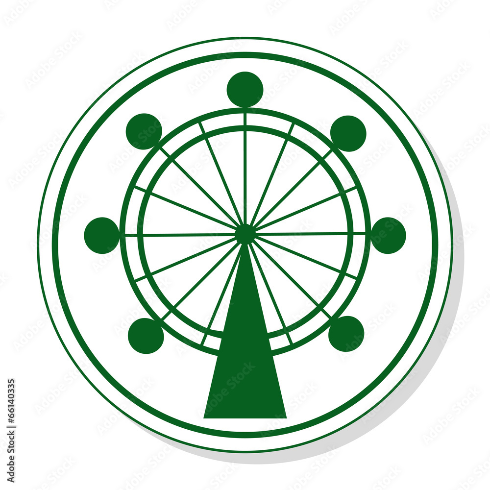 Obraz premium Web icon for communication - amusement park
