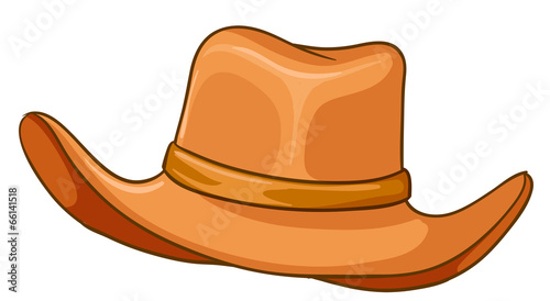 A brown hat
