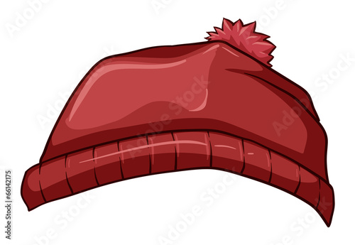 A red bonnet