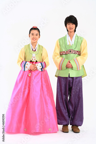 Kids in Korean Dress