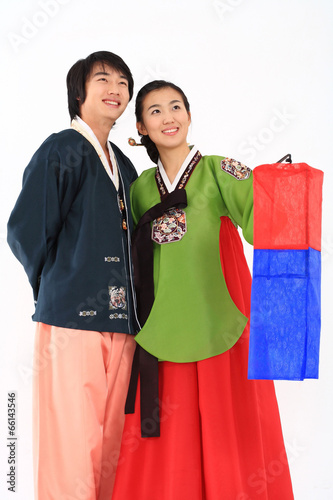 Couple in KoreanDress I photo