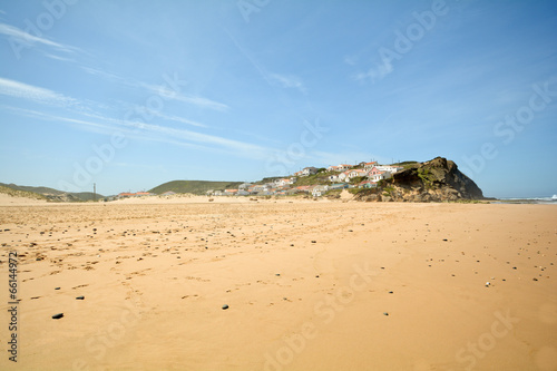 Praia do Monte Clerigo Beach  Aljezur district Algarve Portugal