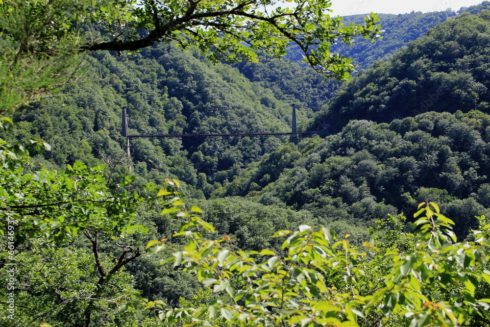 Obraz premium Viaduc des rochers-noirs (Corrèze)