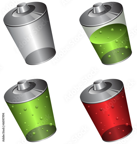 level of the battery charge